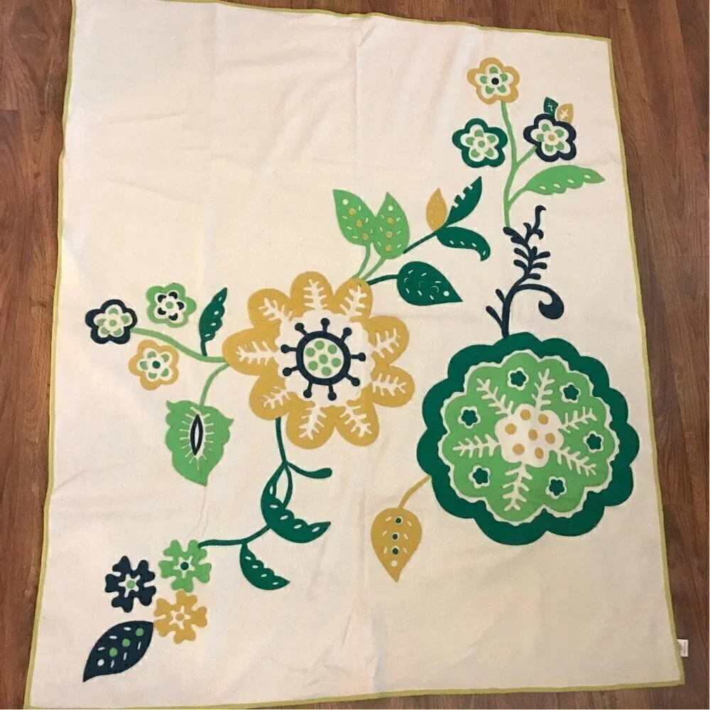 Anthropologie throw blanket